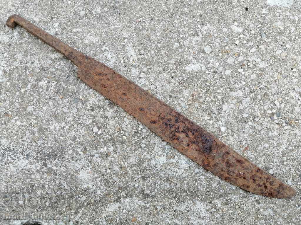 Old hand-forged knife without chereni karakulak shepherd's blade with price 189.00 BGN | € 96.63