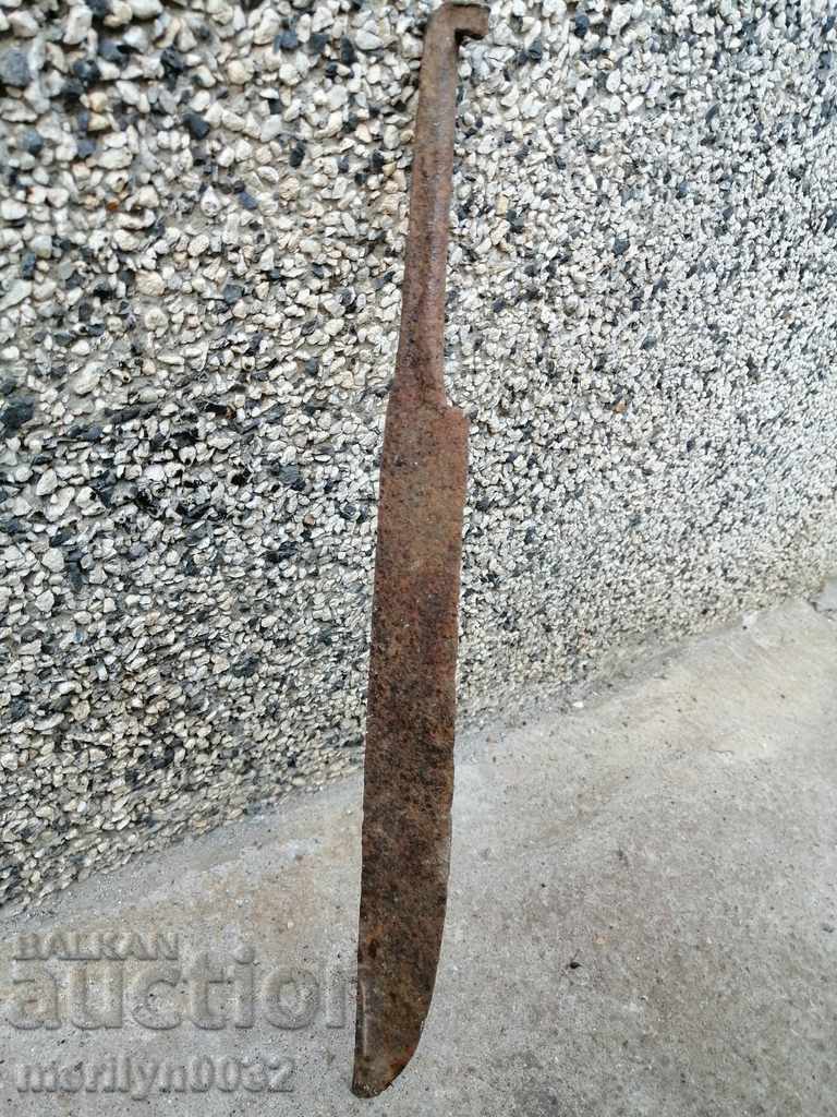 Auction  Old hand-forged knife without chereni karakulak shepherd's blade