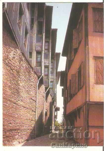 Map Bulgaria Plovdiv The Old Town 3 *