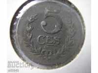 5 centimeters Luxembourg 1918