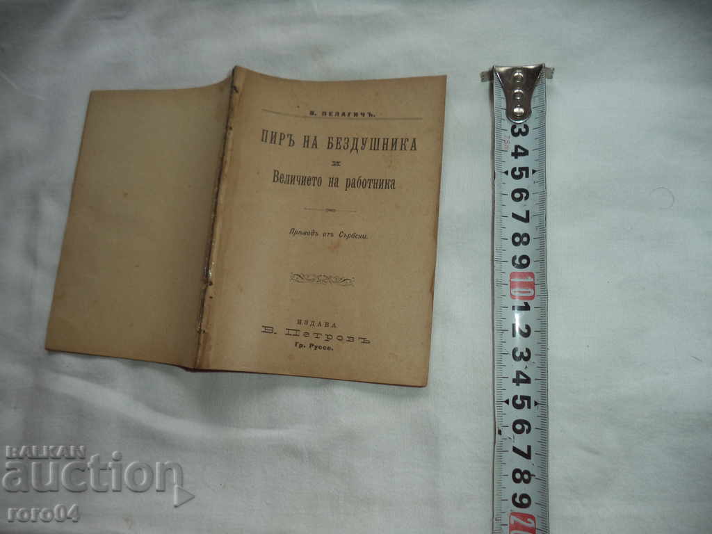 PIR OF THE SOULLESS AND THE GREATNESS OF THE WORKER with price 19.00 BGN | € 9.71 PIR OF THE SOULLESS AND THE GREATNESS OF THE WORKER with price 19.00 BGN | € 9.71