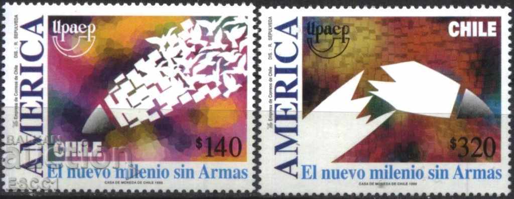 Чисти марки Обезоръжаване  Америка UPAEP  1999 от Чили
