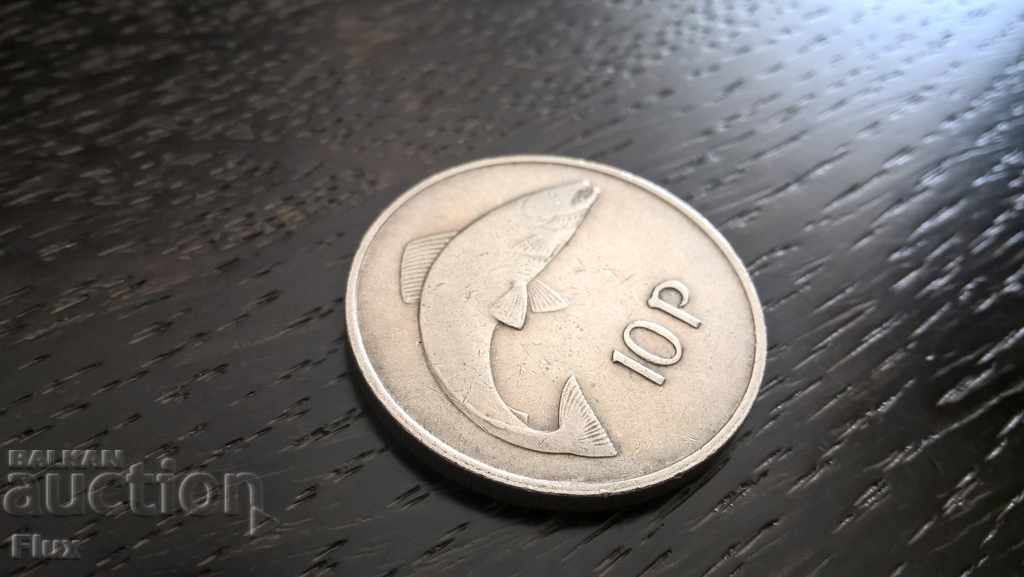 Monedă - Eire - 10 penny 1969.