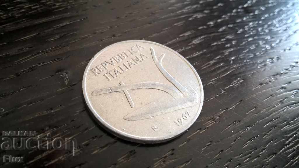 Coin - Italy - 10 pounds 1967 with price 0.85 BGN | € 0.43 Coin - Italy - 10 pounds 1967 with price 0.85 BGN | € 0.43