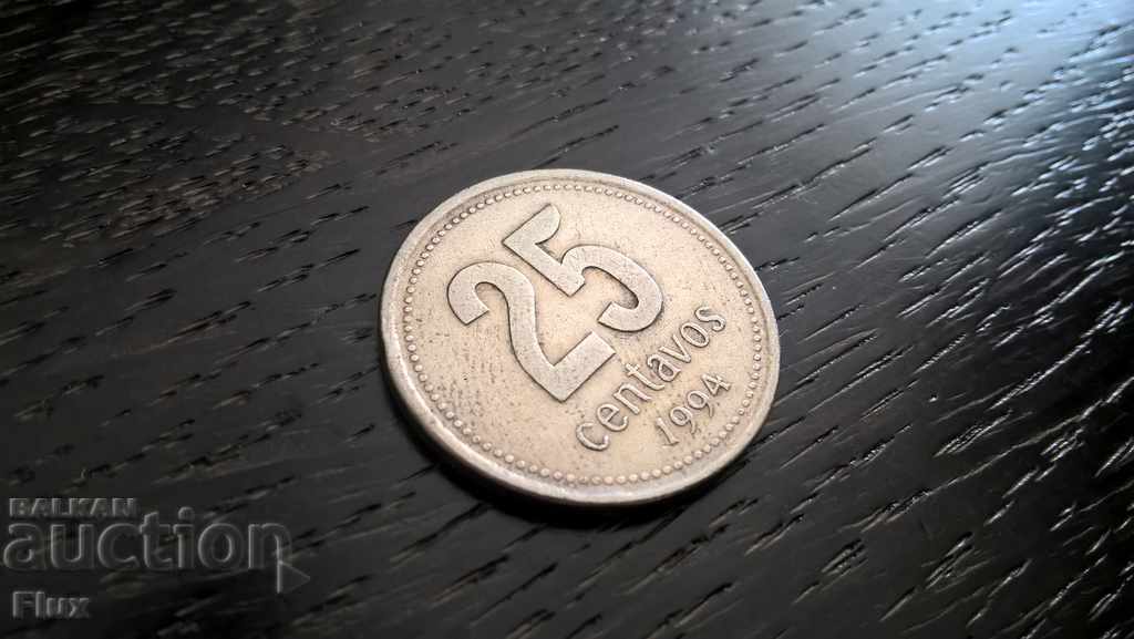 Coin - Αργεντινή - 25 σεντ 1994