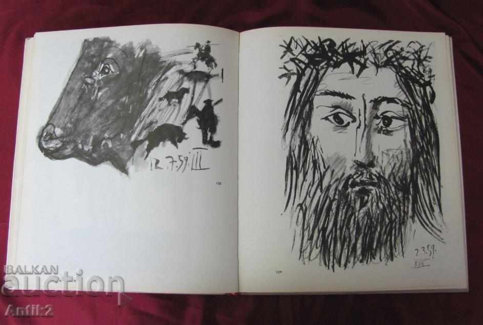 1967 Paper Picasso Graphics Moscow - 5