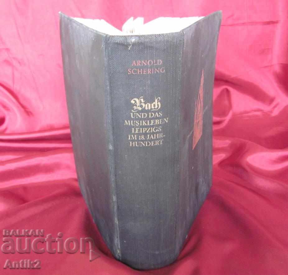 Delivery of 1941years. Book Music in Germany BACH HILLERS Delivery of 1941years. Book Music in Germany BACH HILLERS