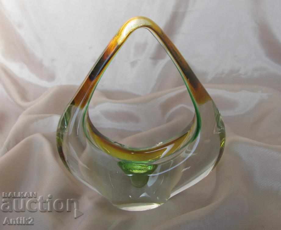 Vinic Crystal Vase Cupa Figura