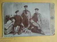 Photography Photo Cardboard A. Vladikov Princely Officers