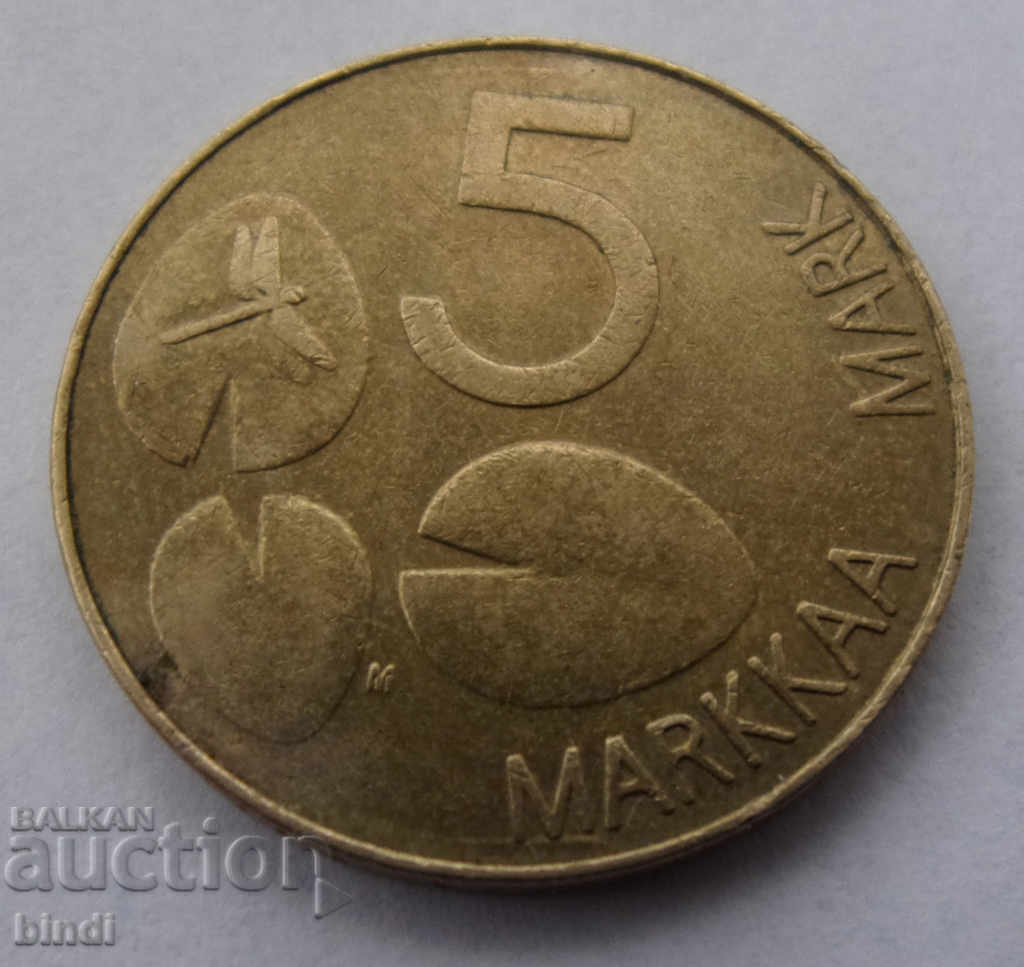 Finlanda 5 martie 1994 Moneda rară cu preț € 2.63 | 5.14 BGN