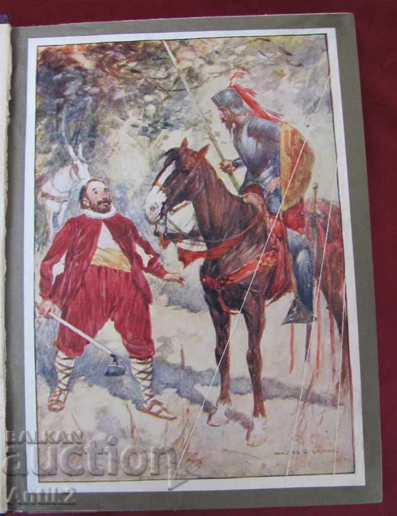 Delivery of Old Children's Books 2 pcs. Don Quixote and Les Chasses Nelson