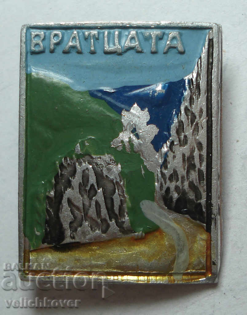 24170 Bulgaria tourist sign pass Vratsa Vratsa