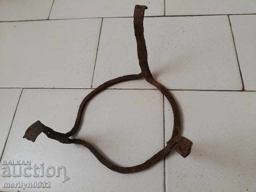 Old forged sazek, wrought iron, primitive with price 36.00 BGN | € 18.41 Old forged sazek, wrought iron, primitive with price 36.00 BGN | € 18.41