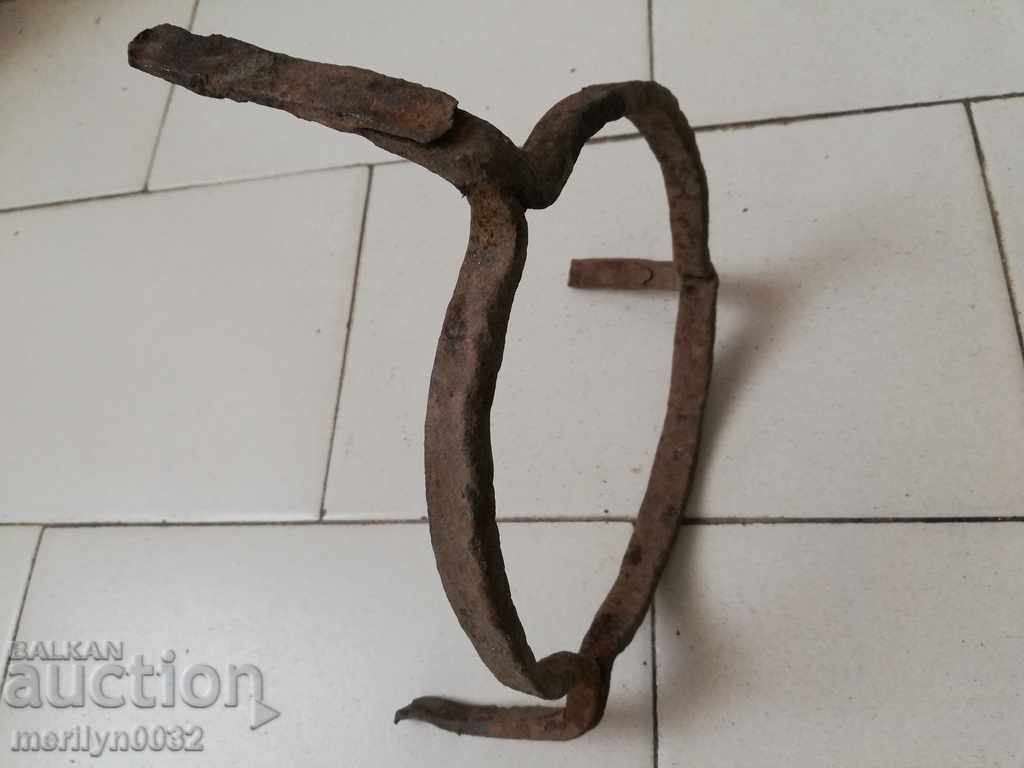 Old forged sazek, wrought iron, primitive with price 36.00 BGN | € 18.41 Old forged sazek, wrought iron, primitive with price 36.00 BGN | € 18.41