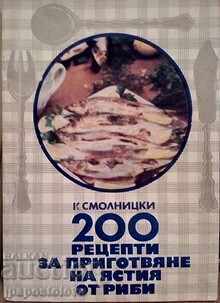 200 recipes for preparing fish dishes - Smolnicki