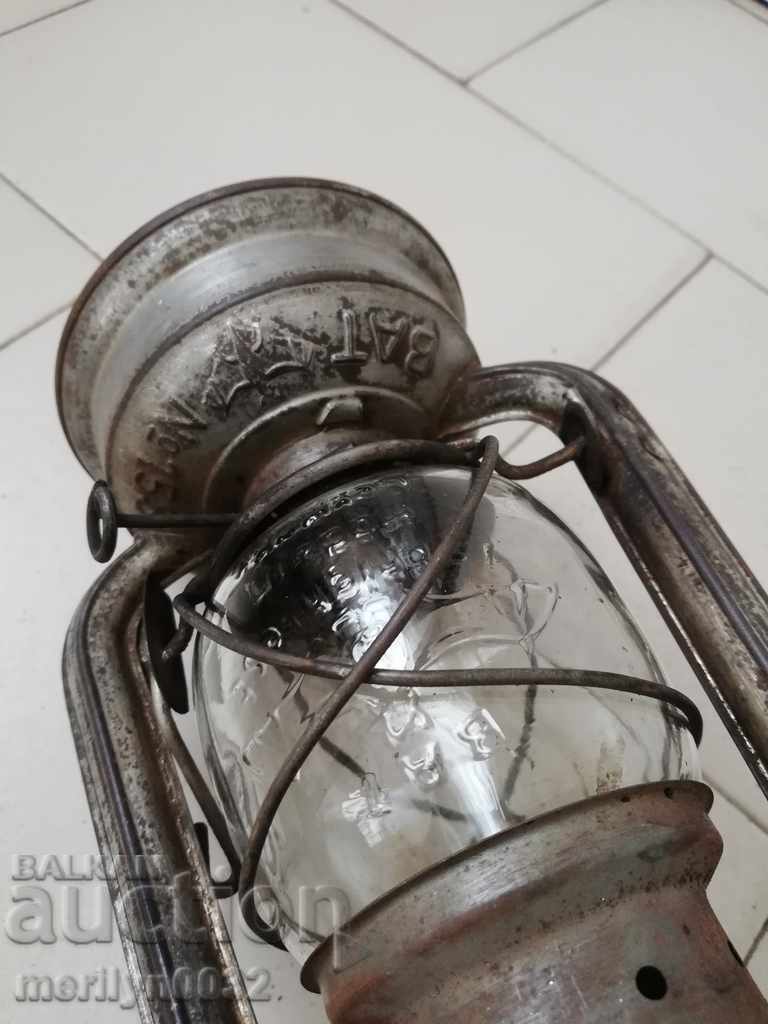 Old German lantern, lamp, spotlight lamp - 6 Old German lantern, lamp, spotlight lamp - 6