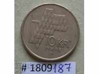 10 krona 1996 Norvegia