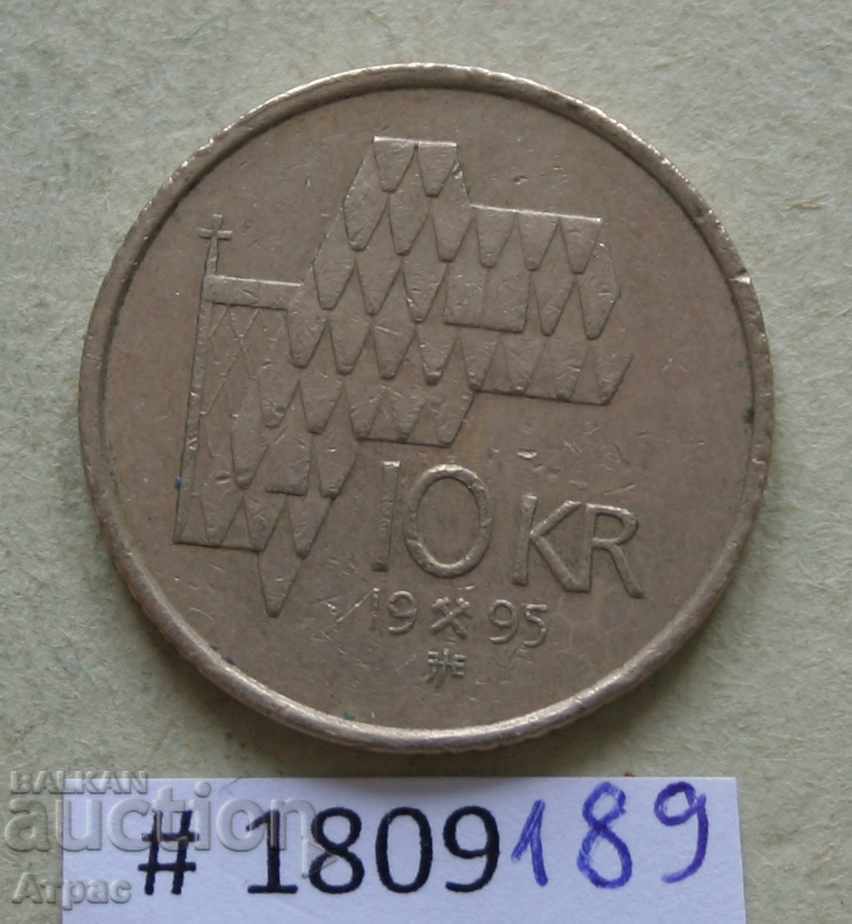 10 Kron 1995 Νορβηγία