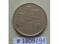10 krona 1996 Norvegia