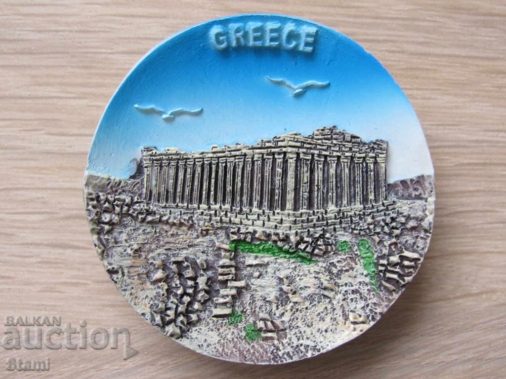 3D магнит от Атина, Гърция-серия-37