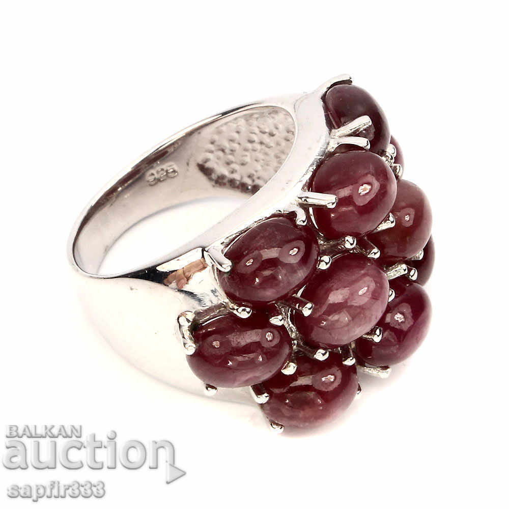 Auction  SHEET HARD RING WITH 10 NATURAL RUBBER STARS