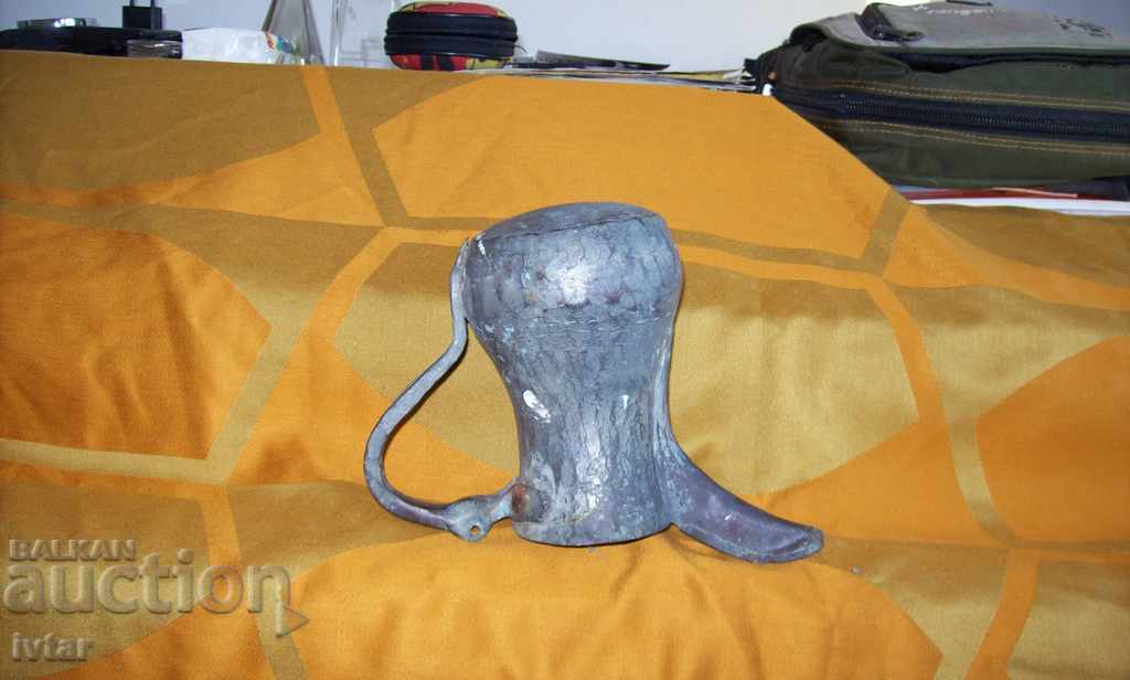 Old copper/bronze/Turkish vessel, cezve, coffee pot - 5 Old copper/bronze/Turkish vessel, cezve, coffee pot - 5