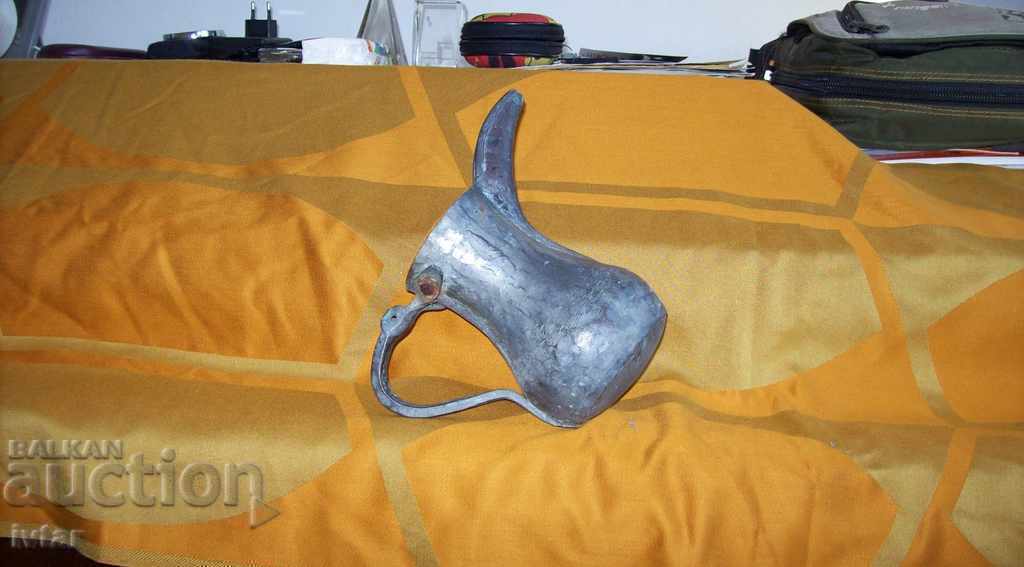 Old copper/bronze/Turkish vessel, cezve, coffee pot - 6 Old copper/bronze/Turkish vessel, cezve, coffee pot - 6