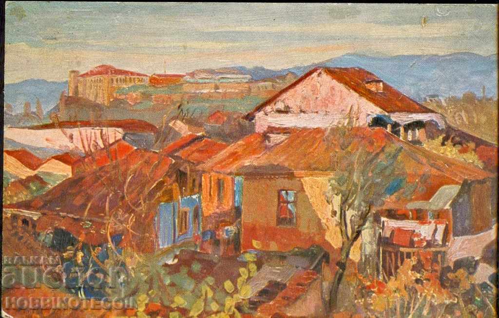 ПЪТУВАЛА картичка ИЗГЛЕД печат СКОПИЕ - ЦЕНЗУРА 1916 - 2 с цена € 49.00 | 95.84 лв. ПЪТУВАЛА картичка ИЗГЛЕД печат СКОПИЕ - ЦЕНЗУРА 1916 - 2 с цена € 49.00 | 95.84 лв.