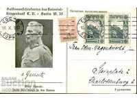 PATUVALLA card VIEW DUNAV print SOFIA 1916 - 1