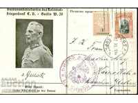 PATUVALA κάρτα VIEW DUNAV εκτύπωση SOFIA CENTRAL 1916 - 2