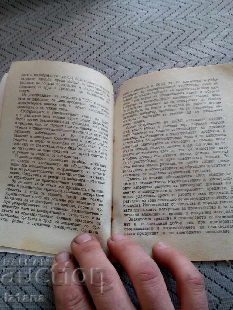 Auction  Old Reading: The Experience of the TKZS in the Village of Bulgarovo