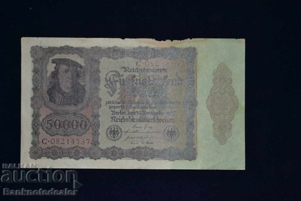 Germany 50000 Mark 1922 Pick 80 Ref 4737 Germany 50000 Mark 1922 Pick 80 Ref 4737