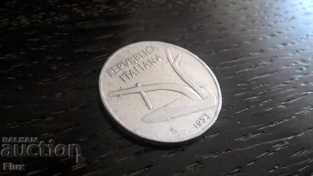 Coin - Italy - 10 pounds 1953 with price 0.90 BGN | € 0.46 Coin - Italy - 10 pounds 1953 with price 0.90 BGN | € 0.46