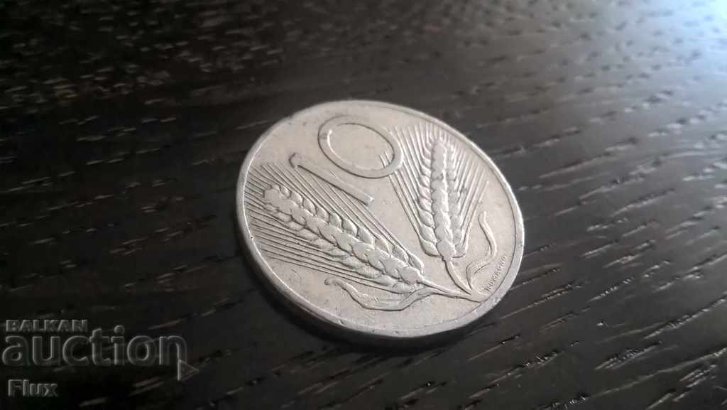 Monede - Italia - 10 liras | 1953.