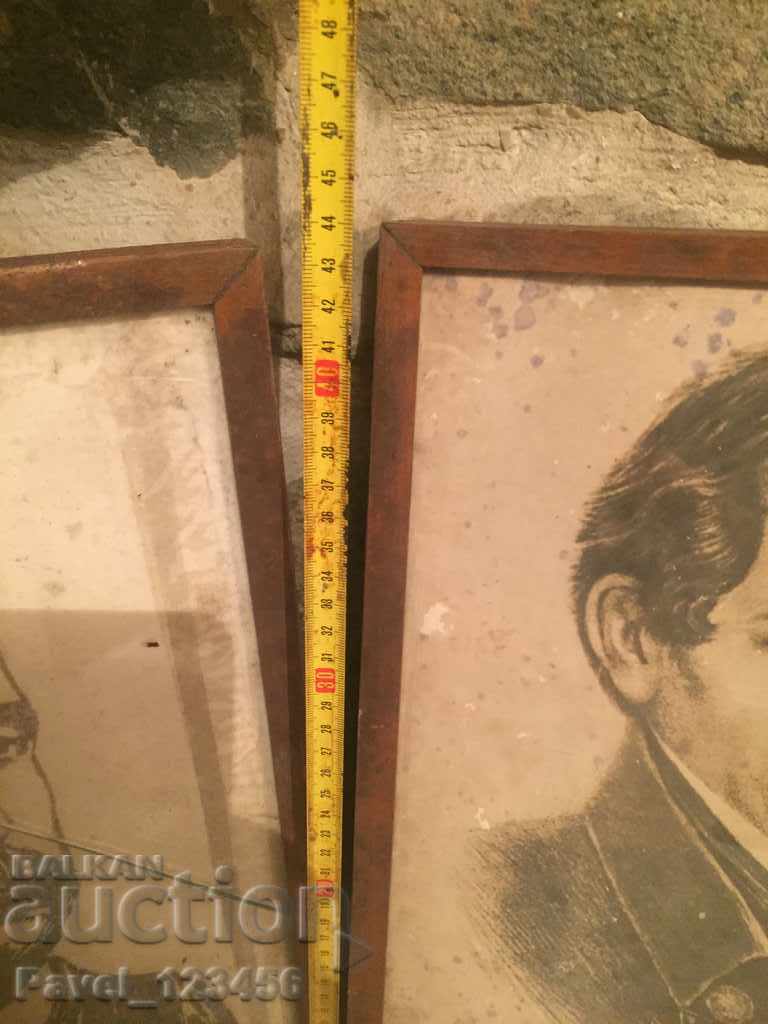 2бр.mного стари картини / рисунки / снимки - ??? with price 100.00 BGN | € 51.13