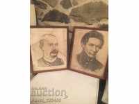 2бр.много стари картини/рисунки/снимки-???