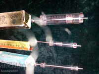 LOT Syringes - 1, 2 and 20 ml. Reuse "Germany"