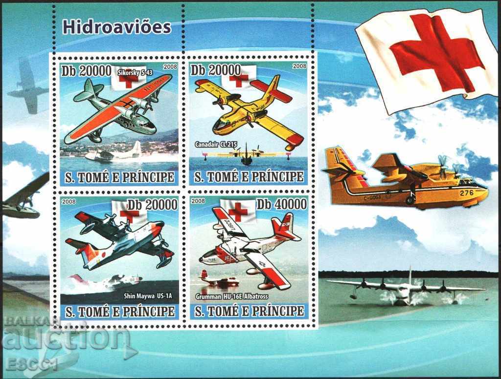 Καθαρίστε τα κενά αεροσκάφη του Ερυθρού Σταυρού 2008 από το Σαν Τόμα και τον Πρίγκιπα
