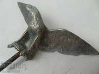 Bronze figure of an eagle from a night lamp clock lamp