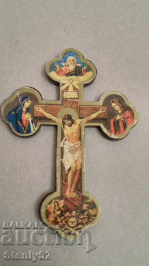 Litografie cu crucifixie 11/8 cm