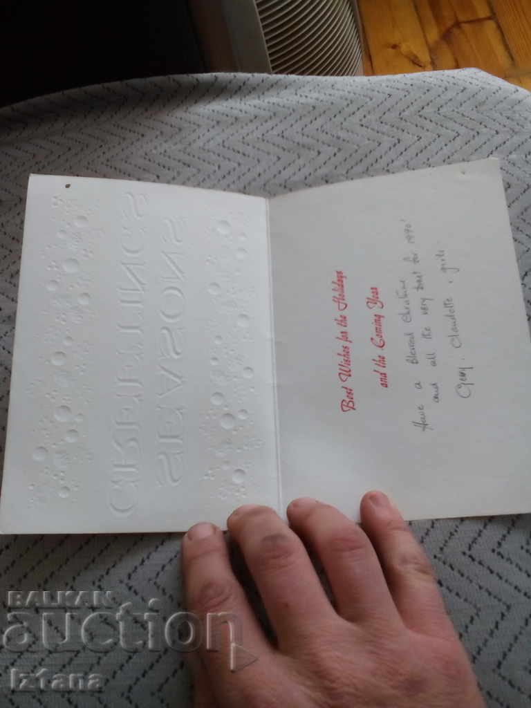 Auction Old Greeting Card Auction Old Greeting Card