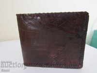 Men's wallet of crocodile leather-handmade-4