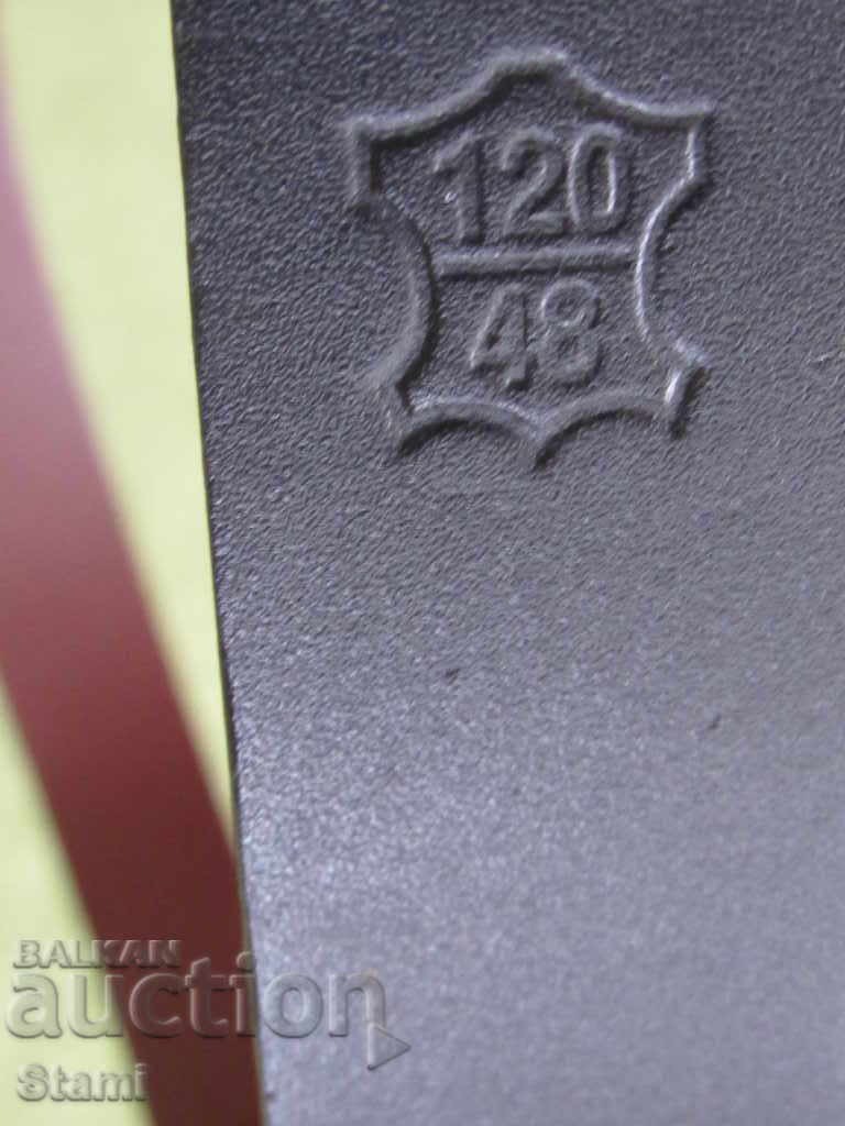 New leather men's belt with price 49.00 BGN | € 25.05 New leather men's belt with price 49.00 BGN | € 25.05