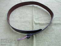 New leather men's belt