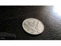 Монета - Италия - 10 лири | 1955г.