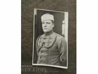 Photograph of a hero from 1936 - signed