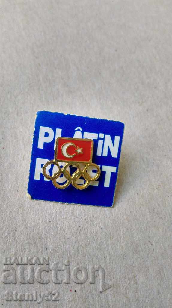 Olympic badge of Turkey