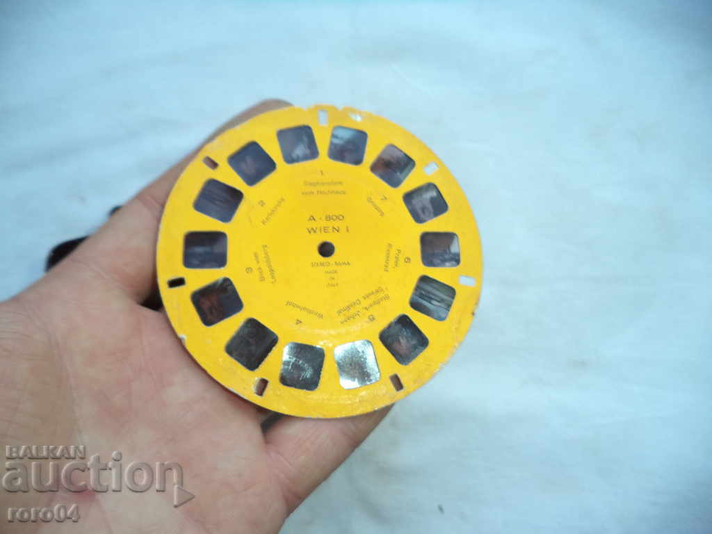 Stereoscope Meoscope Meopta Bakelite points Czech Vintage - 5