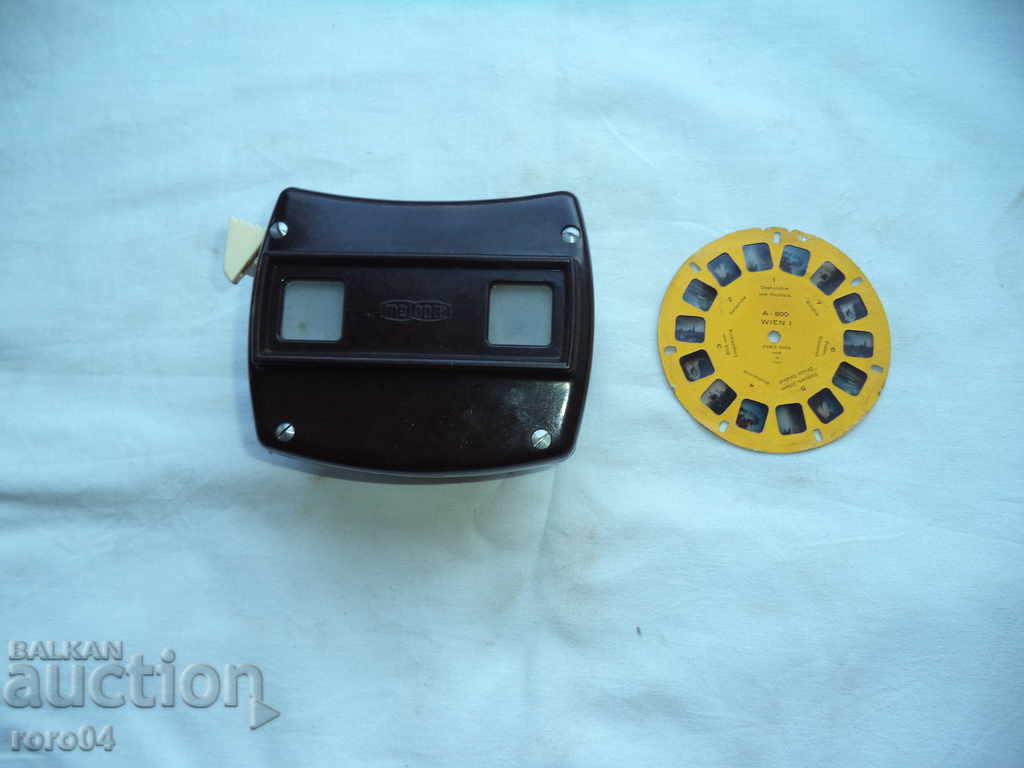 Stereoscop Meoscop Meopta Bakelite points Czech Vintage