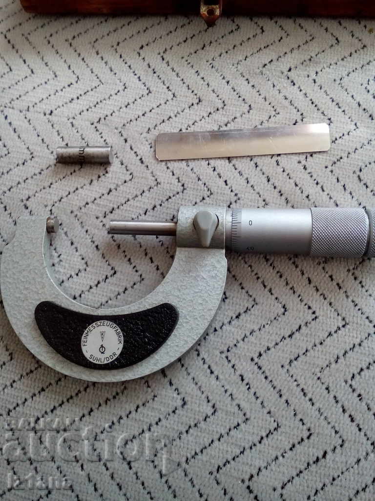 Auction Old Micrometer SUHL Auction Old Micrometer SUHL